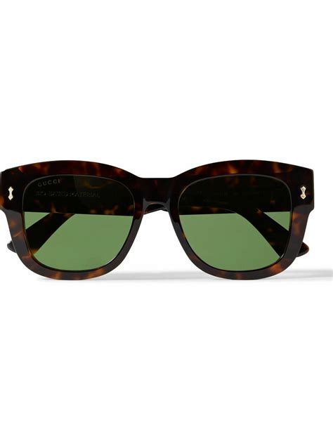 gucci eyewear d-frame acetate sunglasses|Gucci sunglasses with rhinestones.